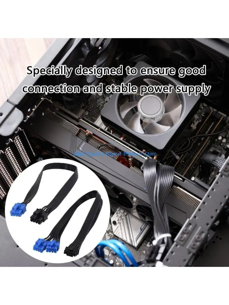 

U2JE 8Pin 16Pin GPU Power Supply Cable For Servers Graphics Cards High Temperatures Resistant With Short Circuits Protections