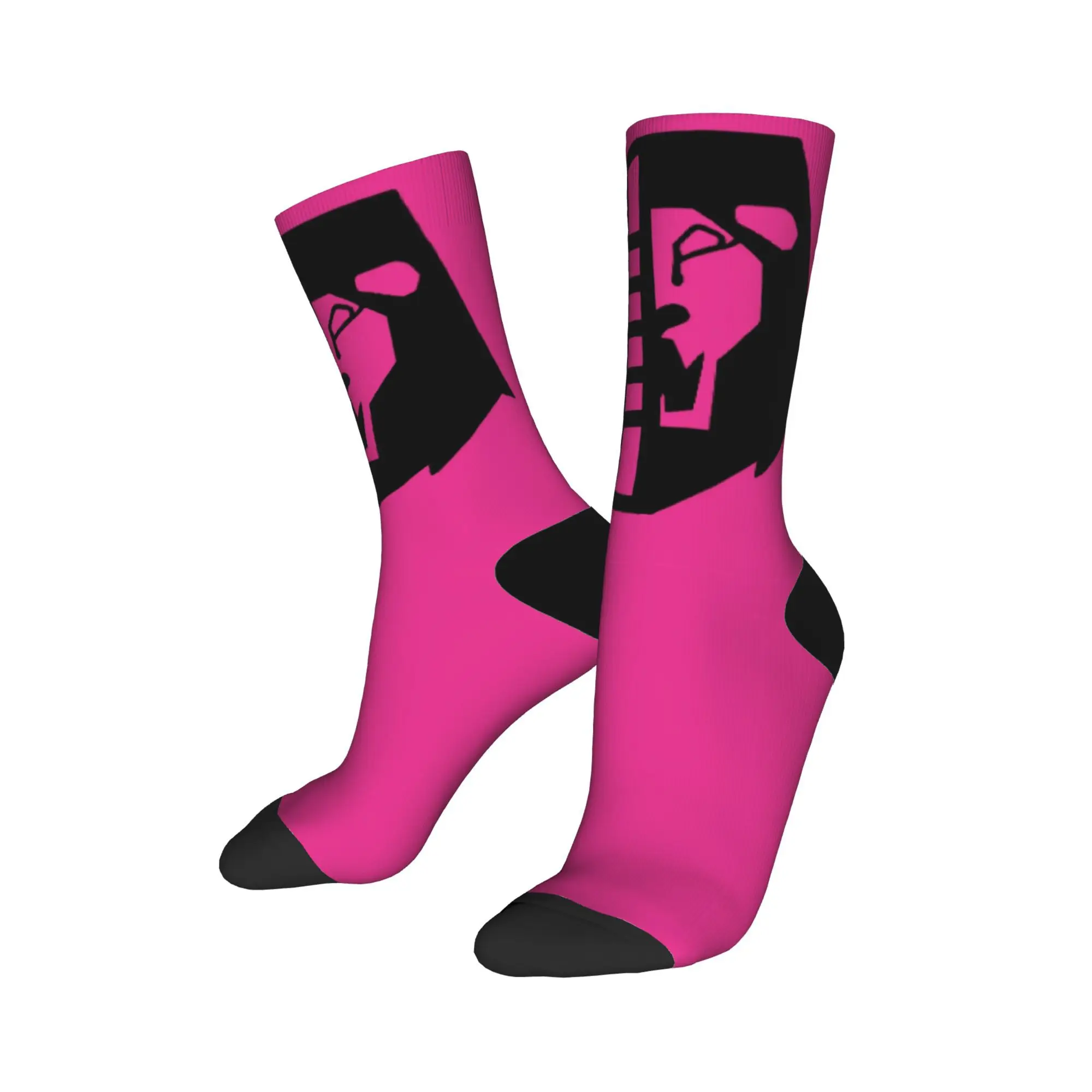 Baby Saja KPop Demon Hunters Chibi Art medias calcetines casuales adultos hombres calcetines suaves transpirables primavera al aire libre calcetines antideslizantes