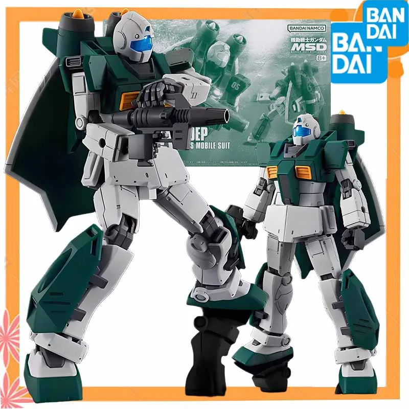 

IN STOCK Bandai Original GUNDAM HG Series 1/144 RGM-79U GM SLDEP Anime Action Figure Assembly Model Toys Collectible Model Gift