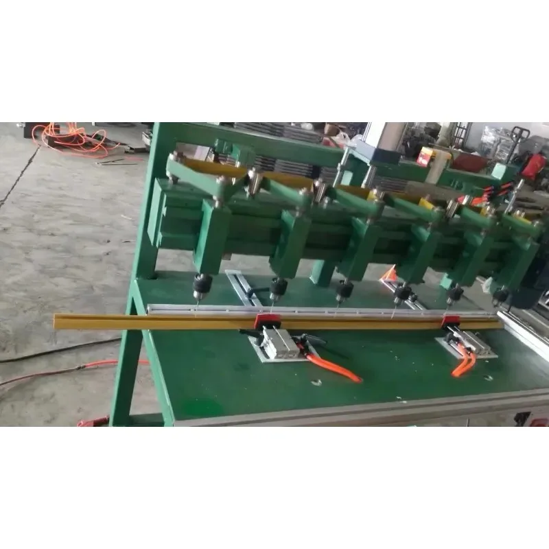 

Pneumatic Multi-Spindle Drilling Machine for Woodworking Factory Price Vertical Horizontal Hole Opening Multi-Boring Tool