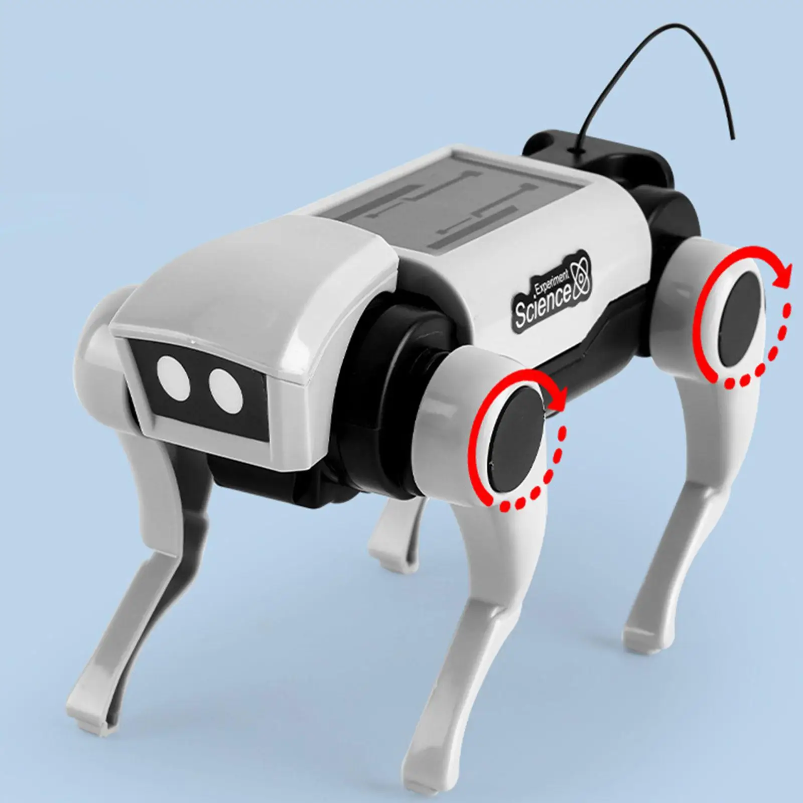 DIY Assembly Educational Toy Portable Robot Dog Assembly Toy for Unique Gifts Home Ornament Holiday Room Decor Adults and Kids