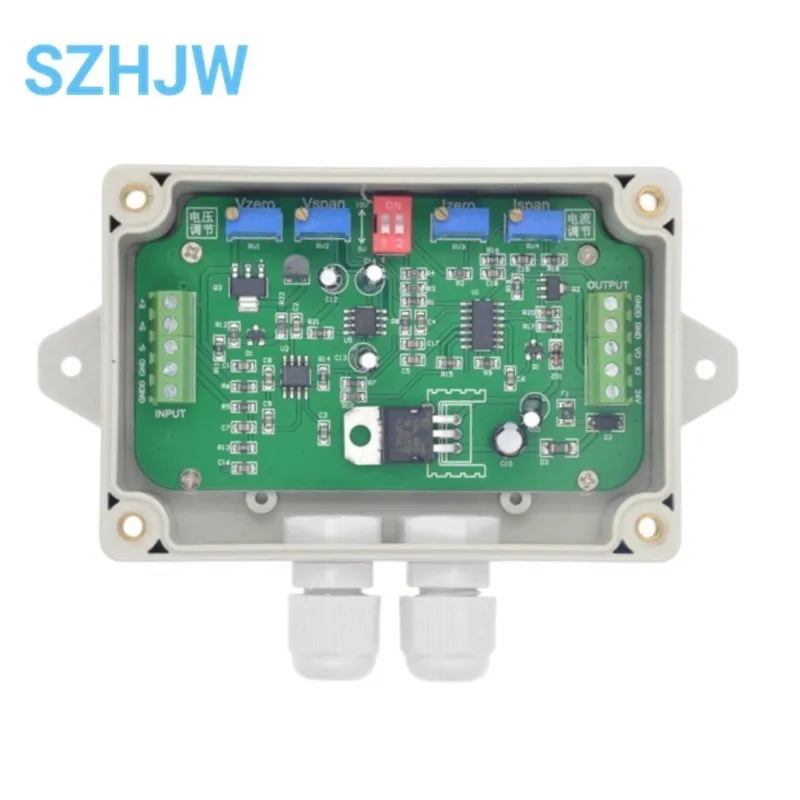 Transmetteur de pesage DC 12-24V 4-20mA, amplificateur de pesage, Module de capteur de poids, amplificateur de cellule de charge