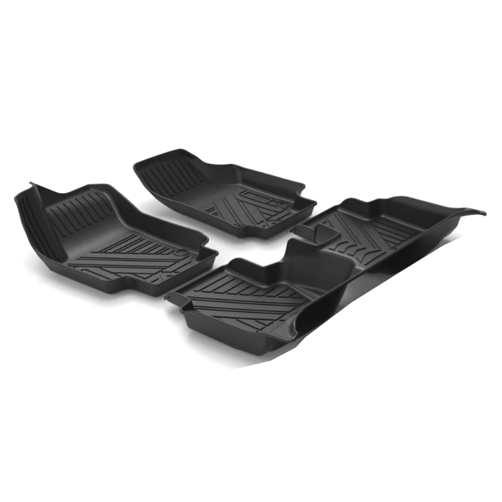 Car Floor Mats Waterproof Non-Slip For Skoda Kamiq GT 2020 2021 TPE All-Weather Protection Accessories Car Foot Pads For Kamiq image 2