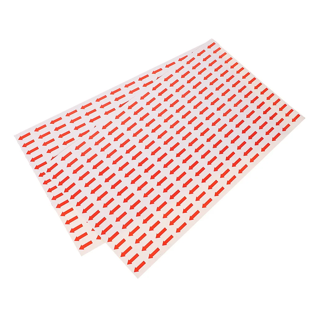 2pcs-red-arrow-stickers-paper-material-strong-adhesion-square-self-adhesive-labels-for-marking-in-offices