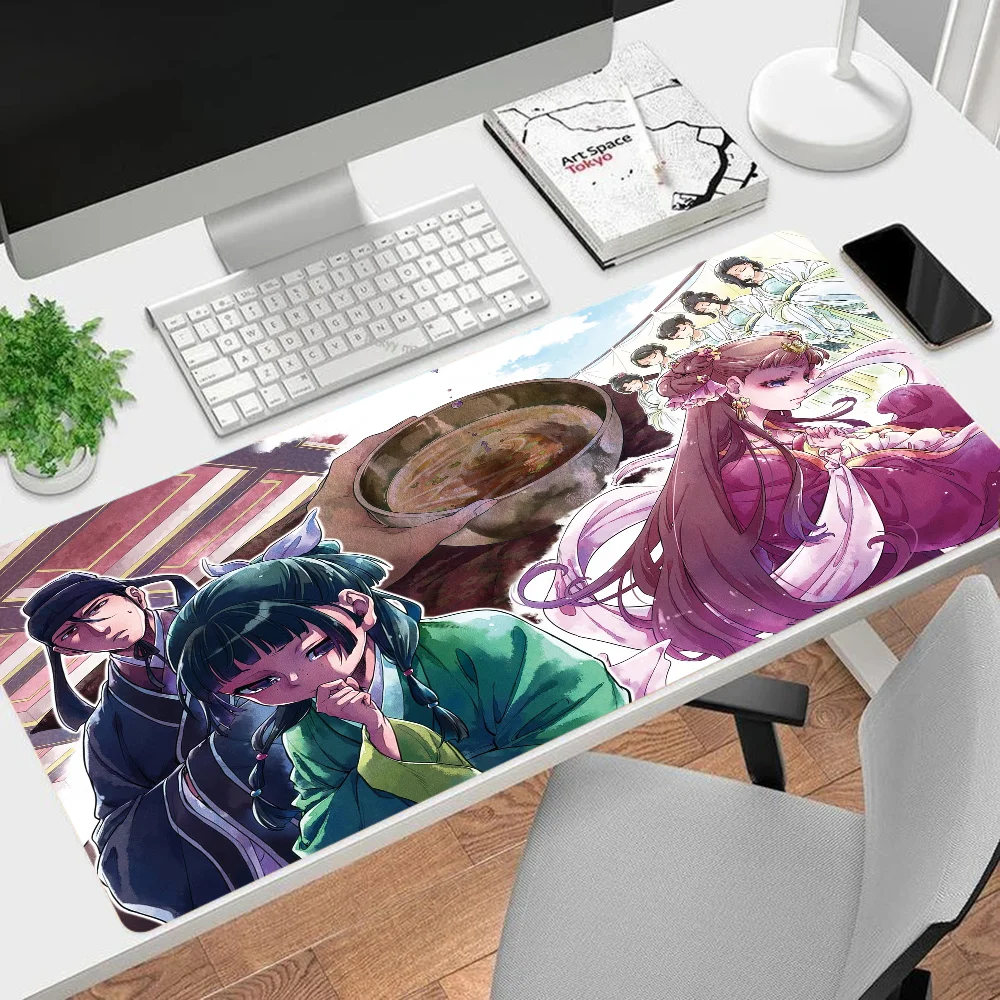 Anime The Apothecary Diaries Large XXL Thickened Mouse Pad Oversized Gaming Keyboard Notebook Table Mat