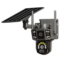 New V380 Pro Full Color Night Vision WiFi 4G  CCTV Security Solar Camera Outdoor PIR  Detection Solar Surveillance Ptz Camera