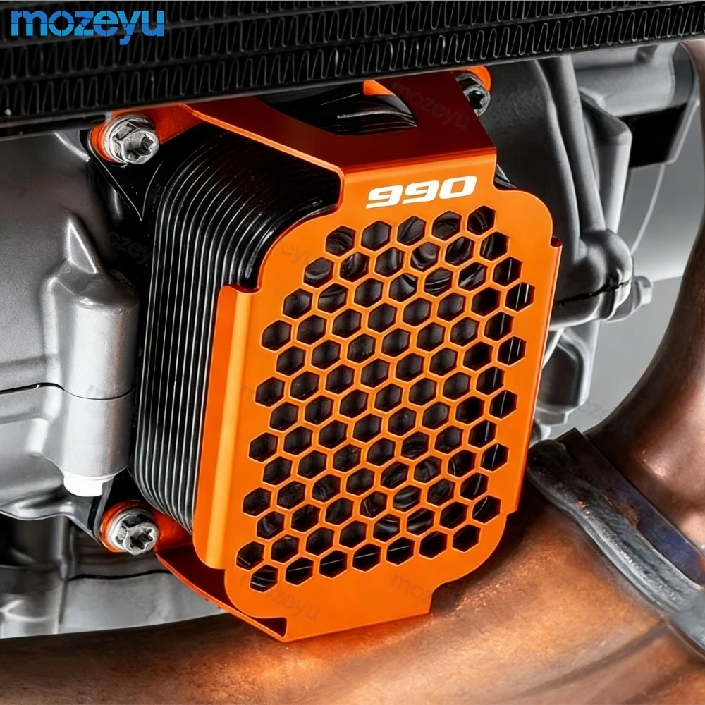 For 990 Duke 2duke 900 2024-2026 Duke 990 Oil Water Heat Exchanger Guard Engine Cooling Cover Protector  Motorcycle Accessoreis