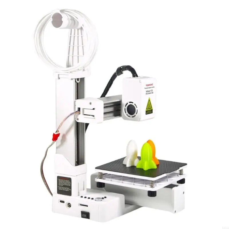 K10 Quiet 3D Printer Small -size -size -size للمبتدئين مع سهولة الاستخدام E65A