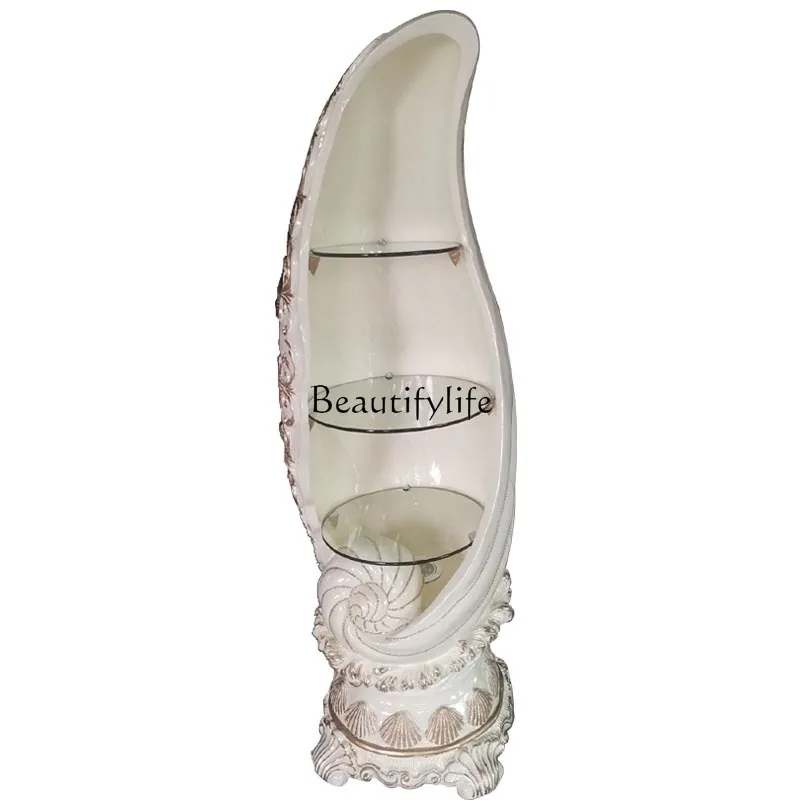 

Art Corner Decorative Cabinet Restaurant Corner Cello Wine Cabinet