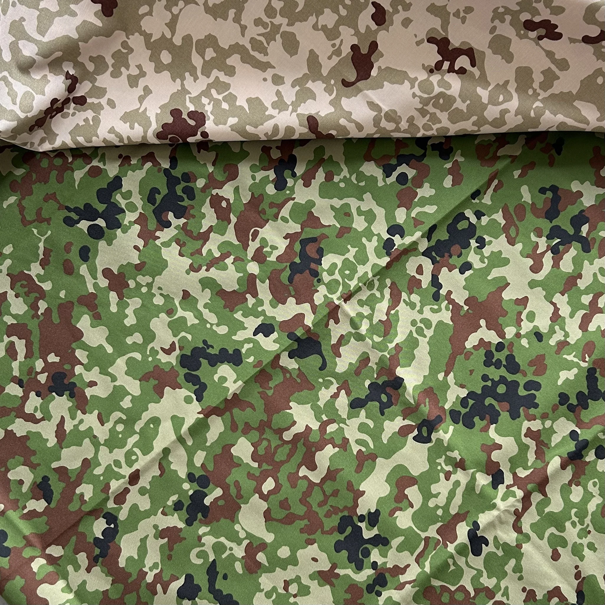 500D Nylon Jieitai Dots Camouflage Fabric Japan Self-Defence Jungle Desert Camo Cloth PU Coating Knapsack Tactical Garment DIY