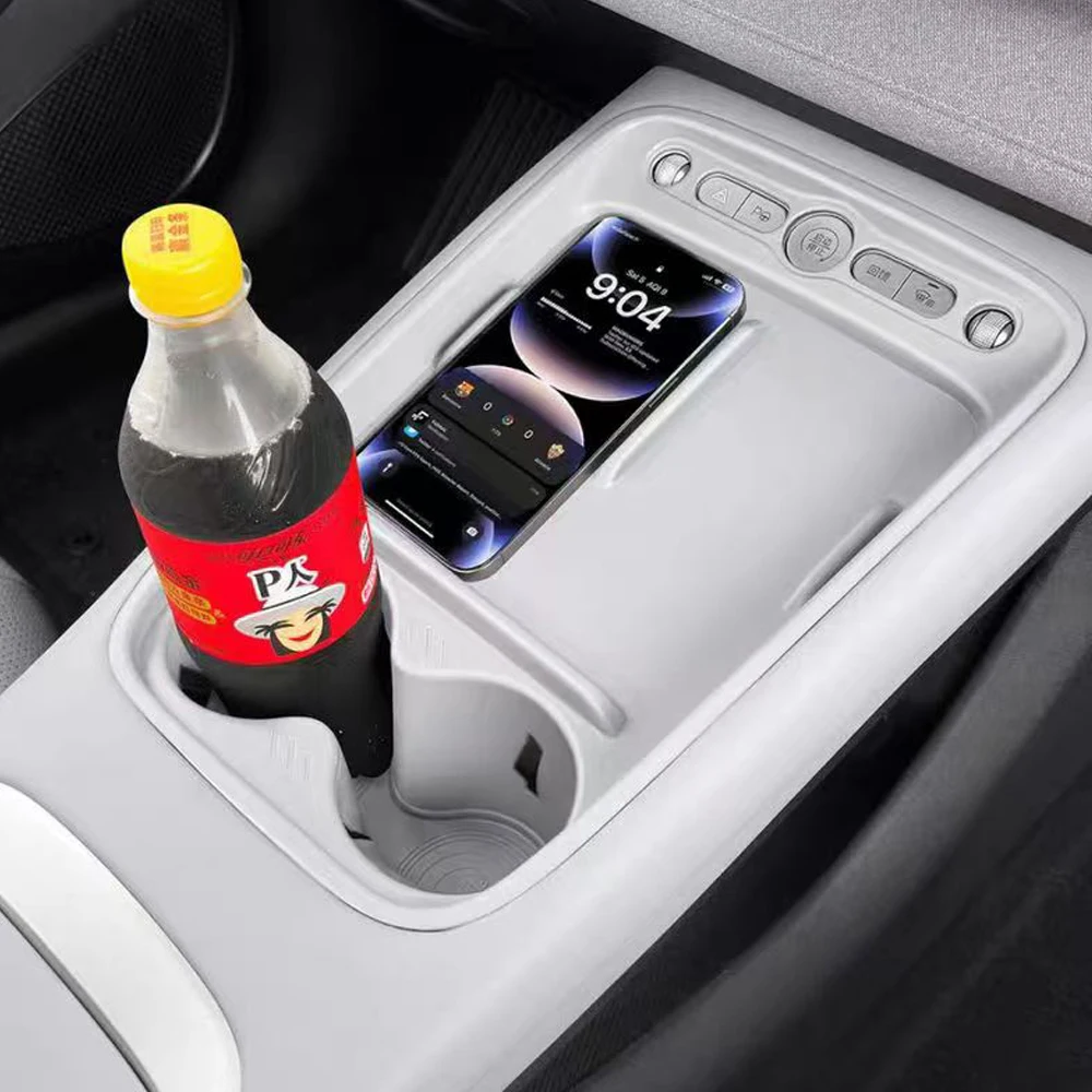

Подходит для BYD Sea Lion 05EV, центральная панель управления, силиконовый чехол, коврик для беспроводной зарядки, защитная накладка для чашки с водой, товары для интерьера