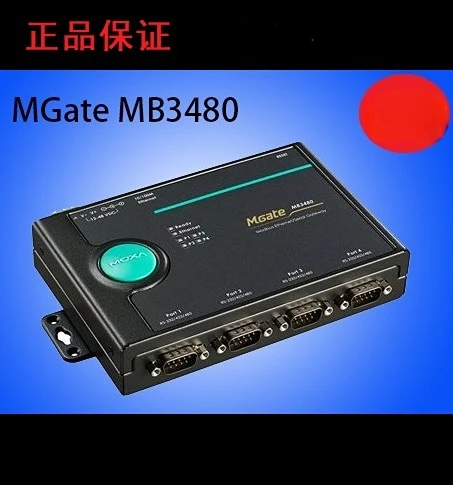 

Оригинальный шлюз MOXA Mgate MB3480 Modbus, промышленный шлюз