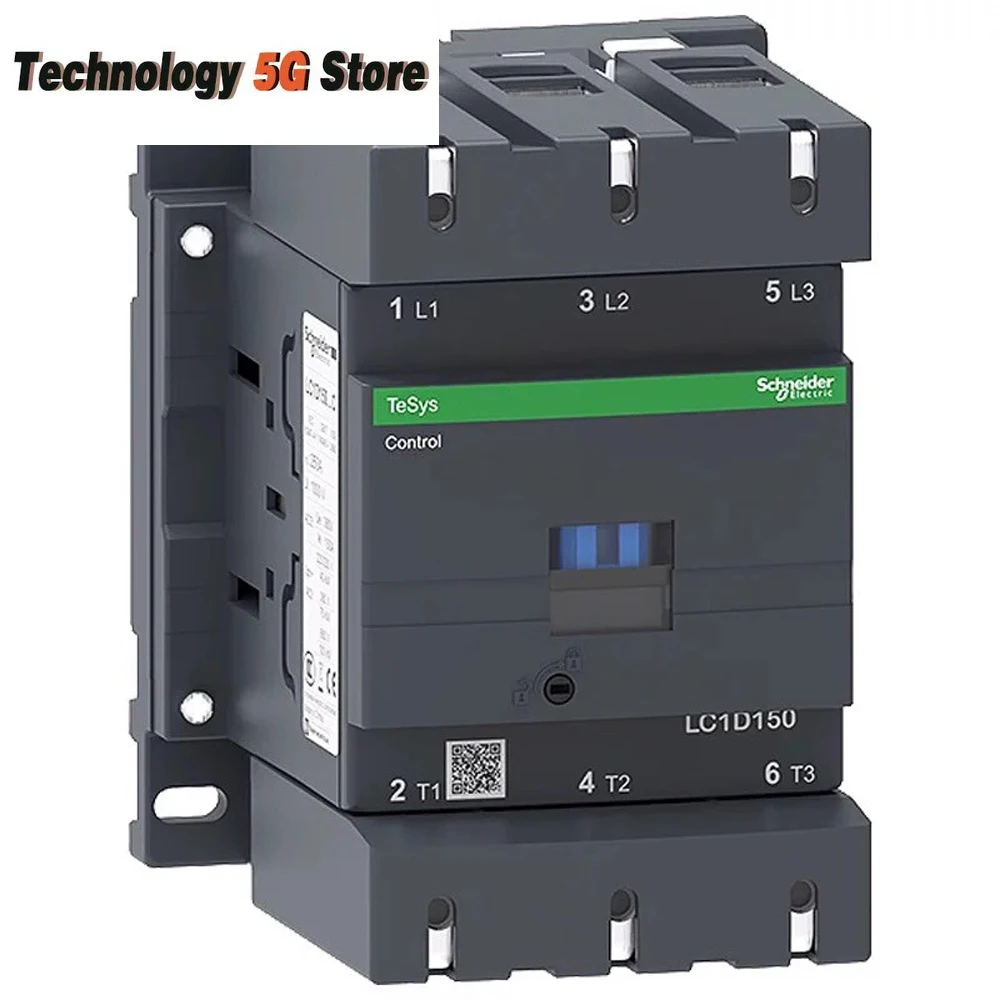 

New Original Schneider Electric LC1D15000M5C LC1D15000M7C Q7C F7C AC220V 110V 380V Contactor 150A Load 75KW-380V Standard TeSys
