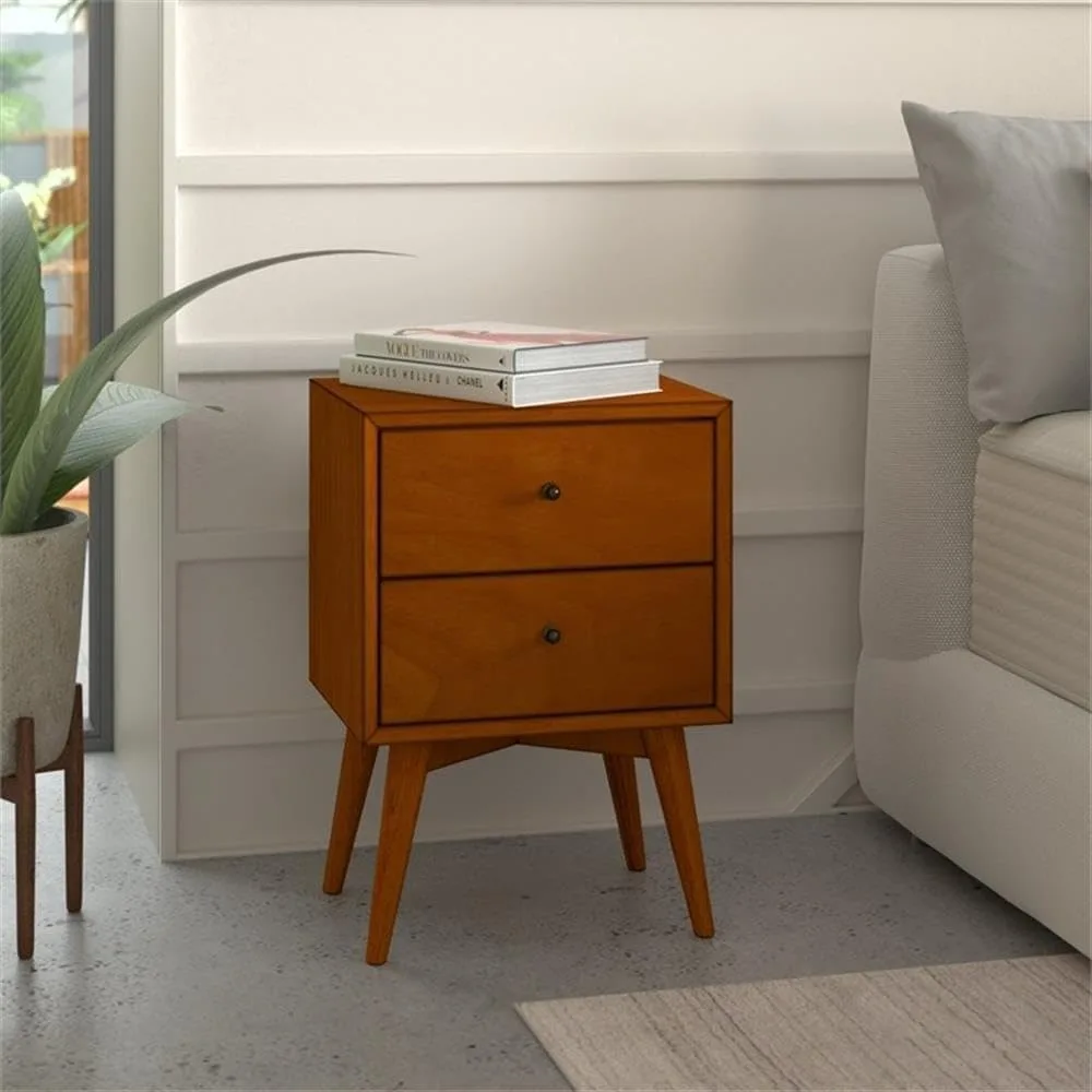 Alpine Furniture Flynn Nightstand, 18