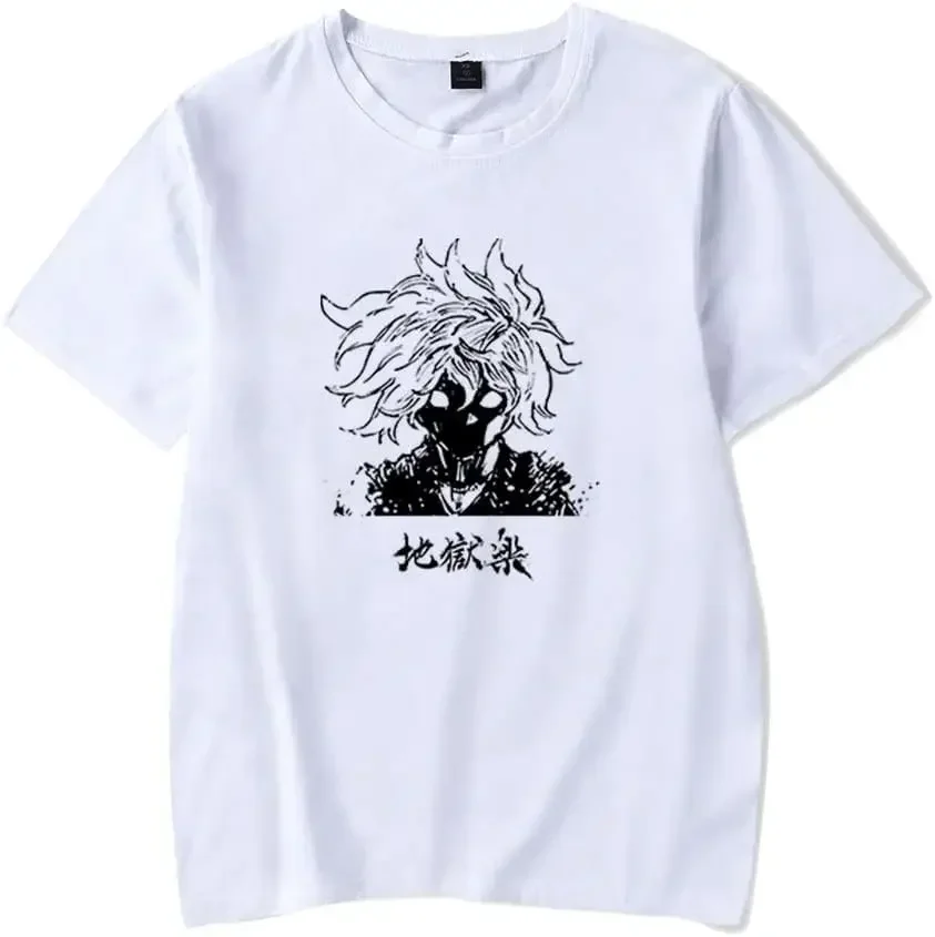 Hell's Paradise Jigokuraku T-Shirt Merch Short Sleeved Unisex Casual Tee #02