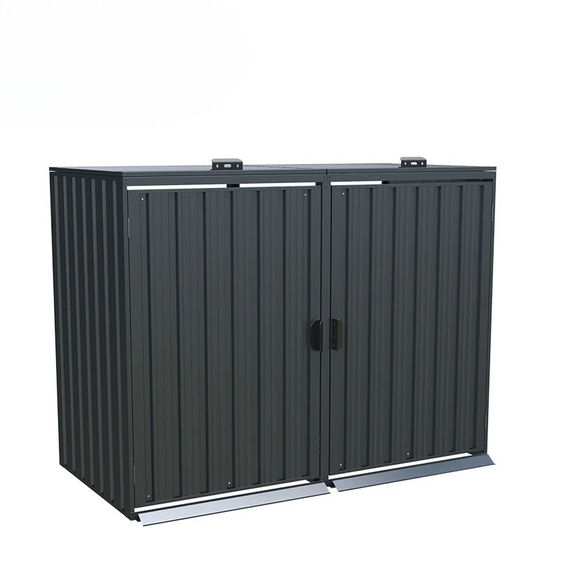 Dumpster Cabinet Storage Rainproof Tool Room Garden Outdoor Locker