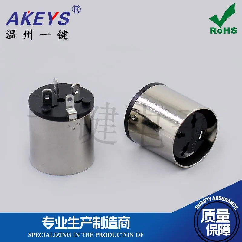 10 шт. DSCT-3-07m-1 большой разъем для клавиатуры Din S терминал 3-контактный MIDI трехжильный разъем гнездовой разъем