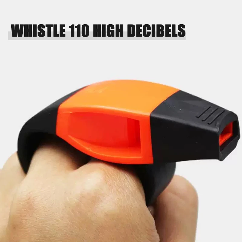 High Frequency Whistle Football Referee Blows The Whistle Professional Sports Survival Plastic Whistle Sports Referee Whistle