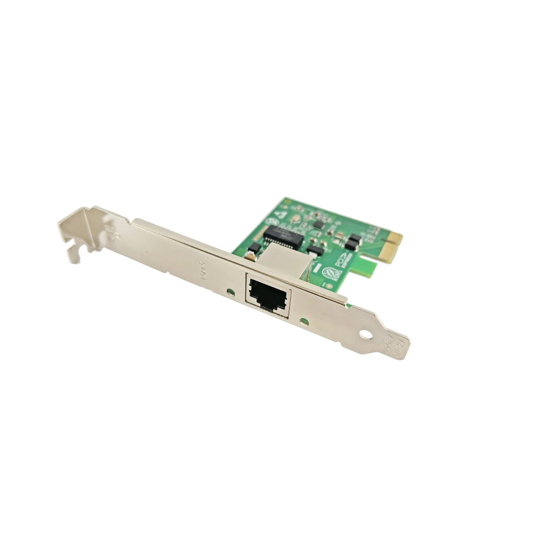 ประสิทธิภาพสูง PCIEX1 Gigabit Single Port RJ45 Server Adapter GH901T-V3.7 พร้อม Motorcomm YT6801 ชิป