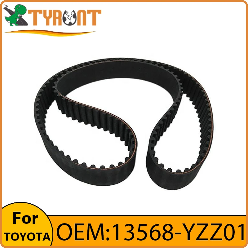 

TYRNT New High Quality Timing Belt 13568-YZZ01 For TOYOTA Prado Cressida Cresta DYNA Hiace Hilux Land Cruiser Car Accessories