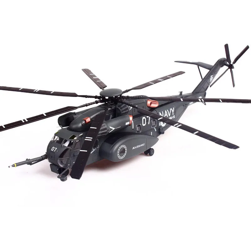 دييكاست 1:72 مقياس سبيكة البحرية الأمريكية MH-53E هليكوبتر CH-53 07 نموذج طائرة كلاسيكي الانتهاء ثابت جمع حلية العرض