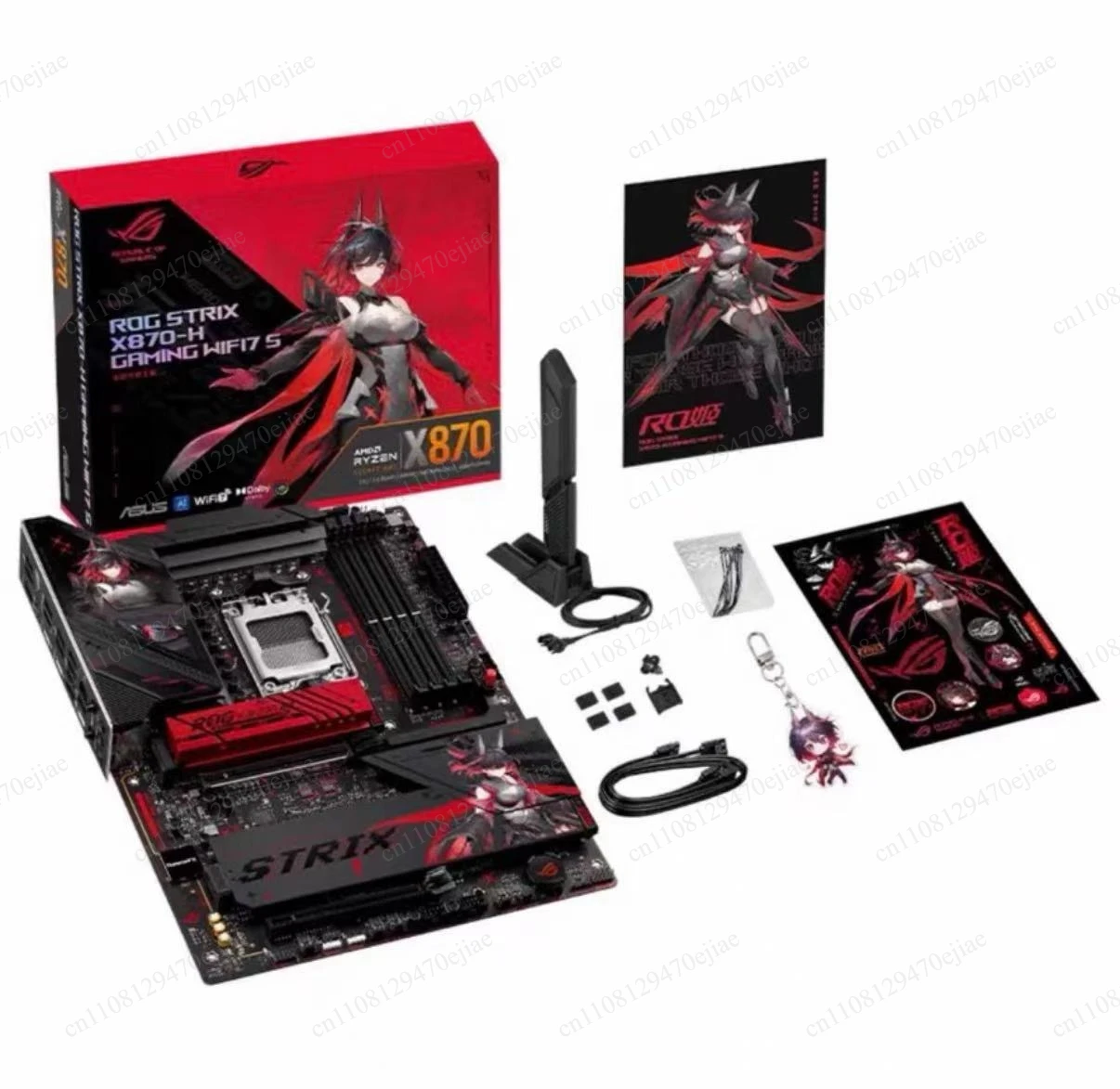 ROG STRIX X870-H GAMING WIFI7 S Motherboard, AM5 Socket PCIe 5.0 WiFi 7 USB4, Support AMD Ryzen 9000 CPU