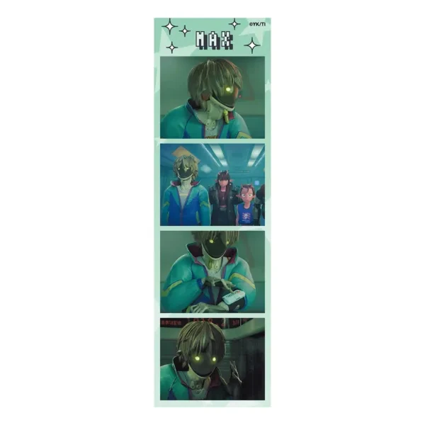 Milky Subway Jan Akane Kanata Makina Rectangle Acrylic Stand Model Plate Keychains Desktop Ornament Cartoon Character