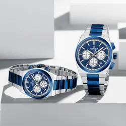 Navi force mode paar set uhr klassische luxus männer frauen einfache quarzuhren edelstahl wasserdichte armbanduhr 2 stücke