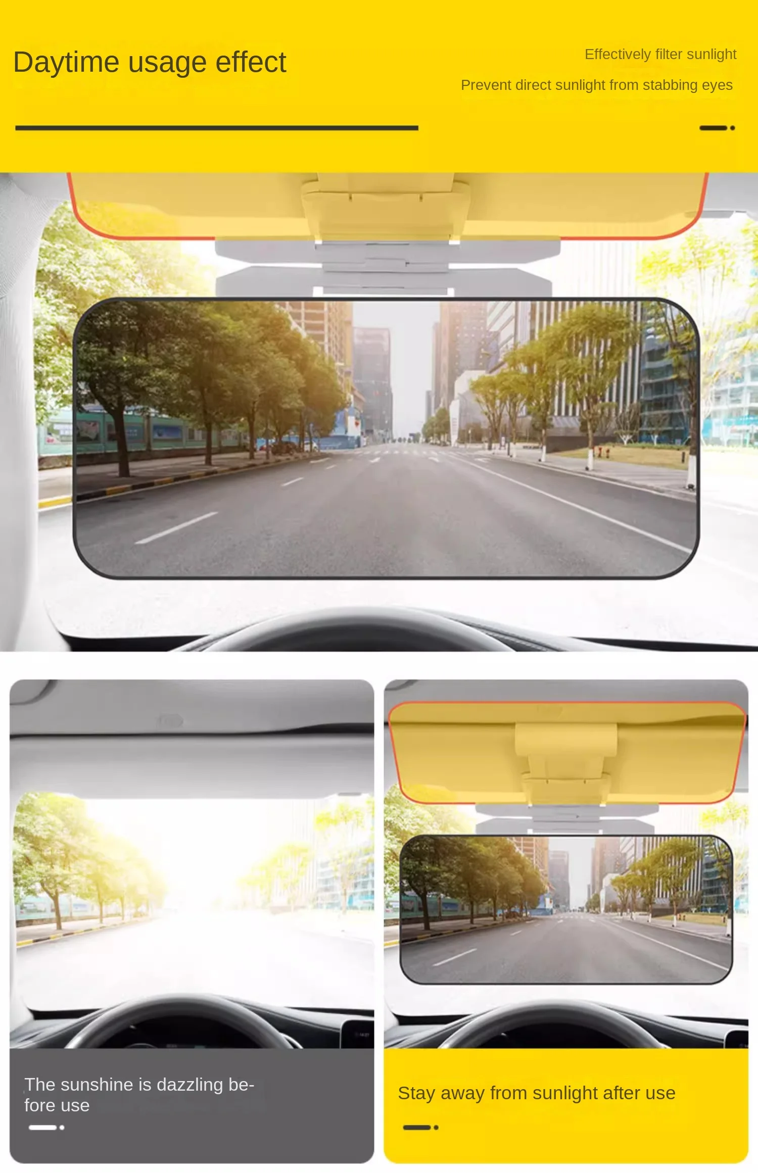 Bestseller Tag- und Nacht-Autofahrbrille Anti-Blendung Nachtsicht-Fahrerbrille Verbesserte Lichtbrille für Nachtfahrten – Detail 7