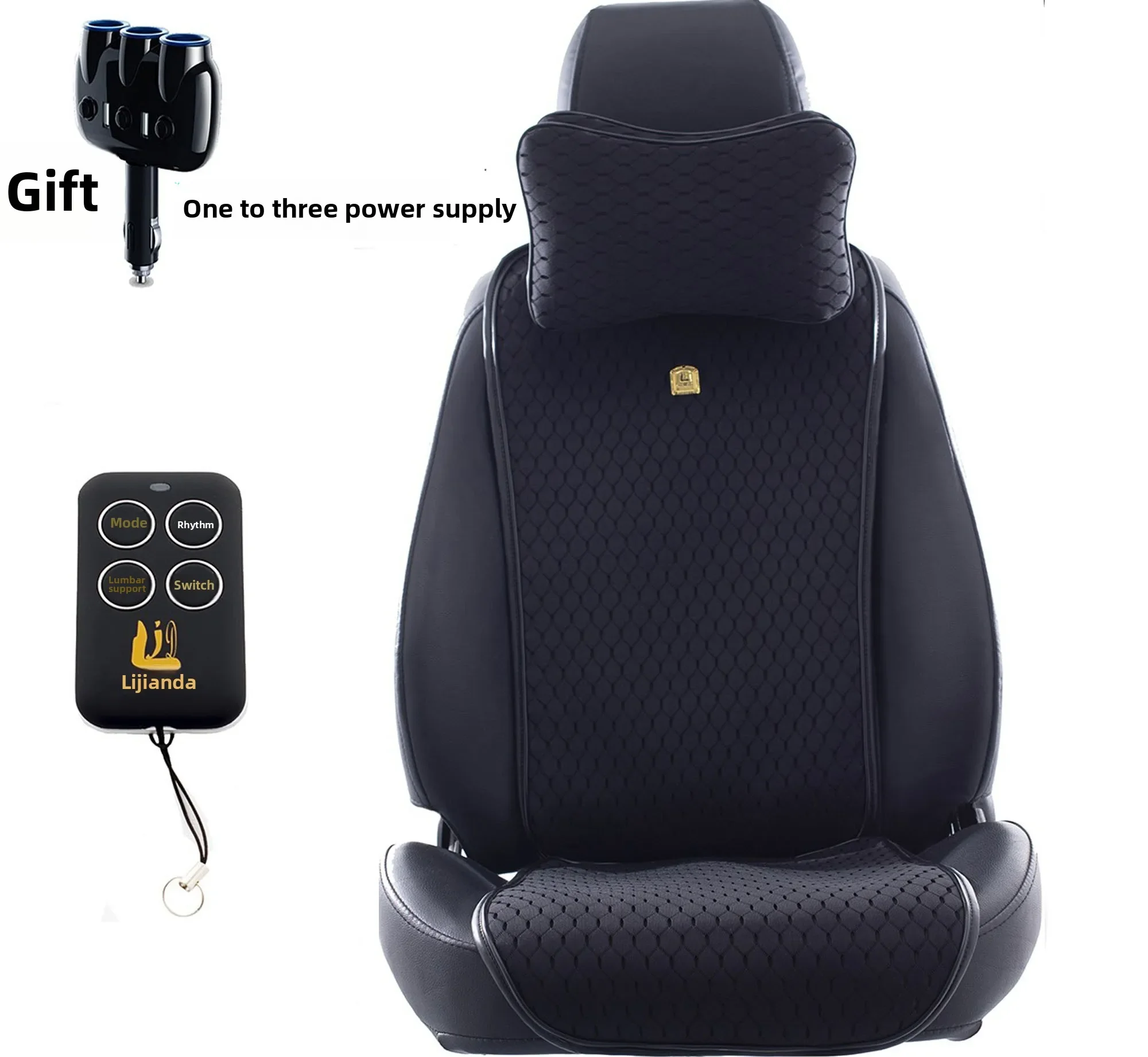 Massage cushion full body multifunctional cervical back waist hip pain universal four seasons seat cushion car cushion