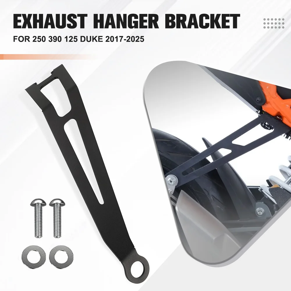 

Motorcycle Exhaust Hanger Bracket Muffler Exhaust Holder For Duke 250 390 125 Duke 2017 2018 2019 2020 2021 2022 2023 2024 2025