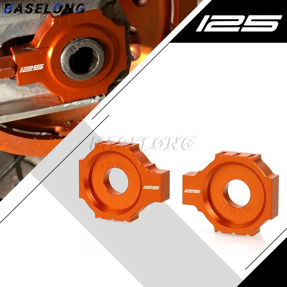 

For Duke 125 200 250 390 2013 2014 2015 2016 2017-2026 Motorcycle Chain Adjuster Regulator Slider Block RC 125/200/390 2014-2026