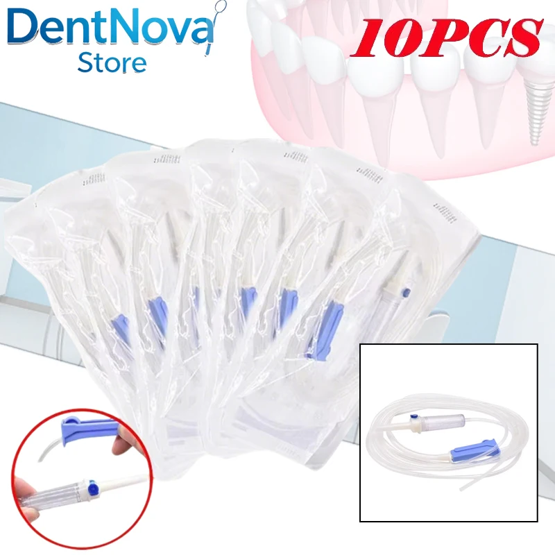 

Dental Flushing Pipe Transparent 5/10Pcs Disposable Nsk Irrigation Tubing Set