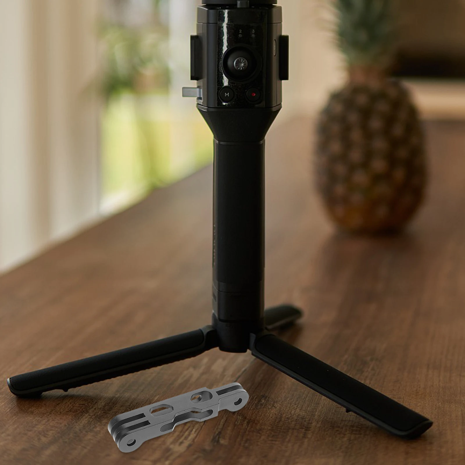 

Aluminum Alloy Extension Arm 85Mm Metal Camera Mount For Action Cameras Selfie Travel Adjustable Rod Holder Bicycle
