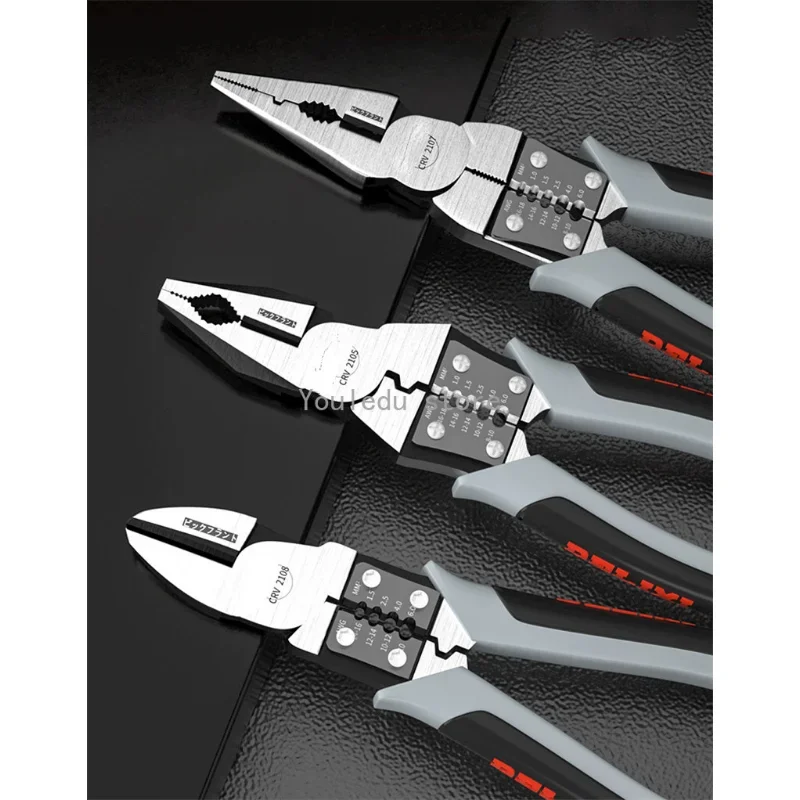 Multifunctional Universal Diagonal Pliers Needle Nose Pliers Hardware Tools Universal Wire Cutters Electrician