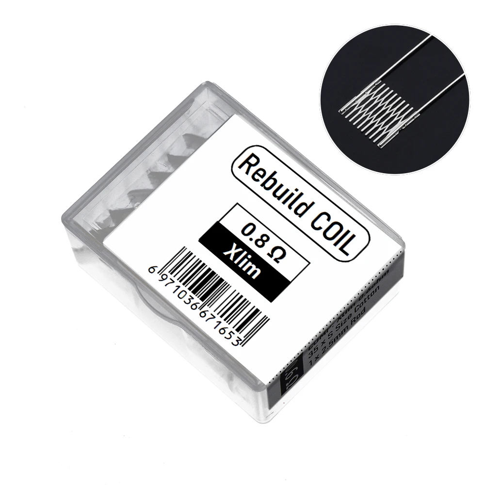 1 Satz DIY-Umbaus atz für Xlim 0,6 Ohm 0,8 Ohm 1,0 Ohm 1,2 Ohm Maschendraht widerstand 7 Baumwolle 1 Stab Ersatz werkzeug Zubehör