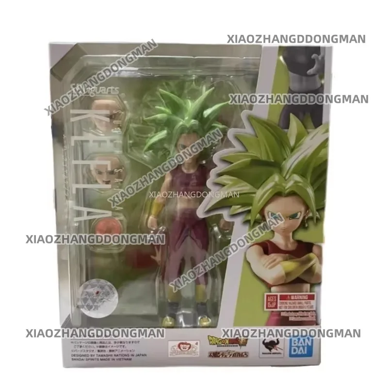 Original BANDAI S.H.Figuarts SHF Dragon Ball Super Saiyan Kefla Bandai Anime modelo juguete figura de acción colección de regalo en Stock