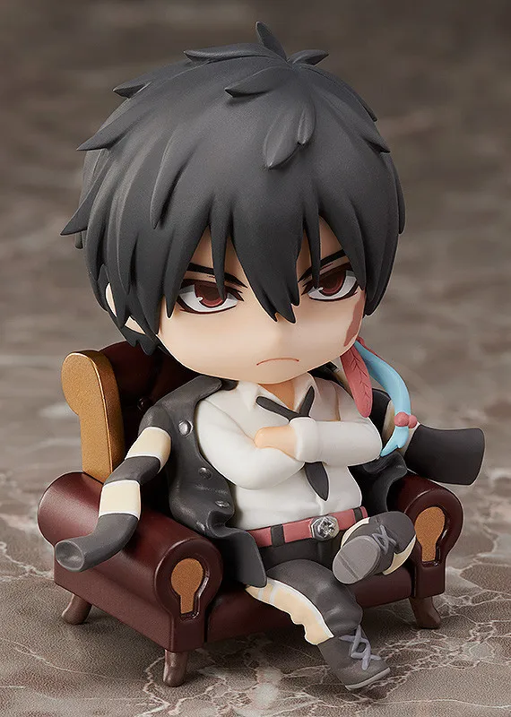 In Stock Original FREEing NENDOROID GSC 1135 XANXUS HITMAN REBORN! Anime Figure Model Collecile Action Toys Gifts