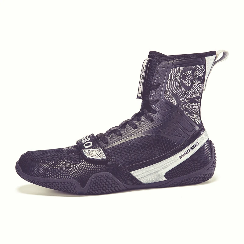 Classic Brand Professional Men Woman Wrestling Sneaker Top Quality Wearable Boxing Fighting Boots Designer Mid-Top Fighting Shoe
