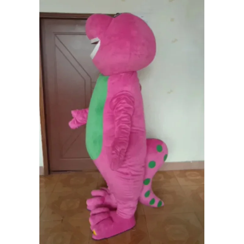 High quality sale of Barney mascot costume Dragon costume Christmas Halloween animal funny dinosaur Cosplay  ADULT SIZE FREE SHI