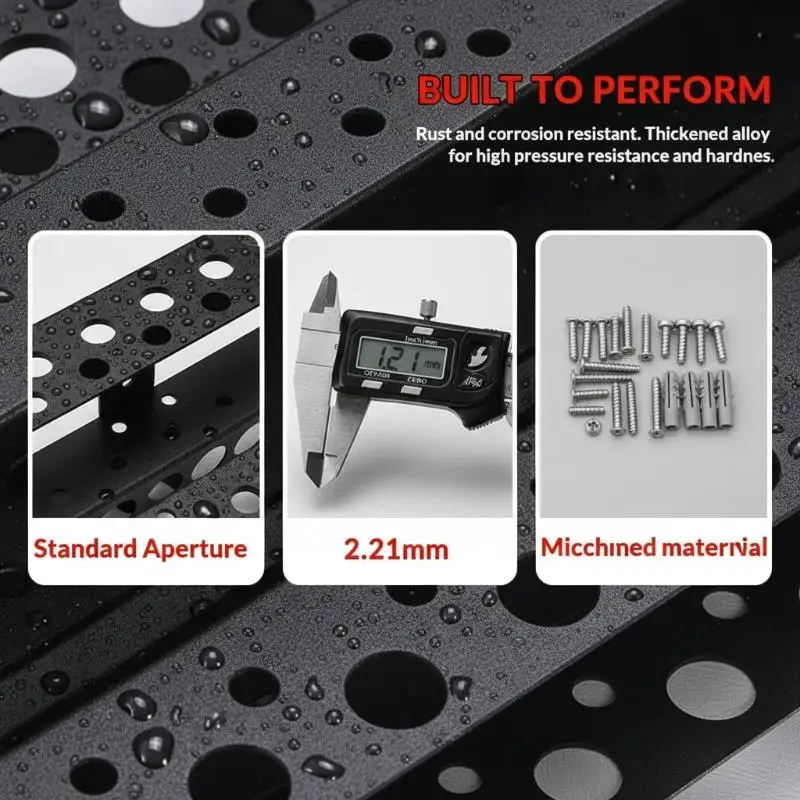 Screwdriver Organizer Tool Wall-mounted 14-hole Hardware Tool Storage For Hex Cross Screw Driver RC Tools Storage Base Stand