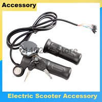 Twist Throttle with Lock+Display 36v48v60v Speed Voltage Battery Indicator Odometer Electric Bike Scooter Tricycle Part