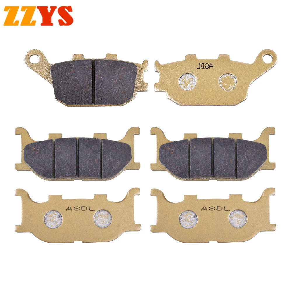 

Motorcycle Front & Rear Brake Pads For Yamaha FZ6 FZ 6 Fazer 600 2 Piston Caliper 04-07 XJ6 XJ 6 S N F Diversion 600 FZ6 NS XJ6