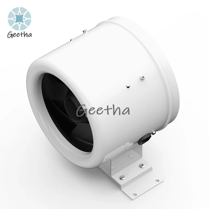 Ventilador de exaustão à prova de explosão sem escova de 75W 8 polegadas EC