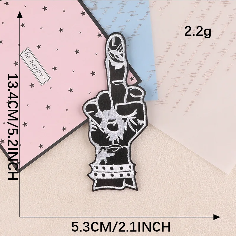 Aufnäher zum Aufbügeln für Kleidung, bestickt, taktische Militär-Moral-Applikation, schmelzbar, thermoadhäsive Mochila, Designer, Outdoor, Nähen – Detail 7