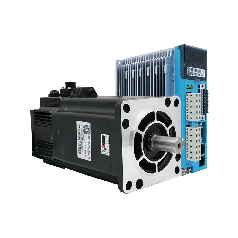 

110J12160EC-1000-SC+3HSS2208H-110-SC china nema42 16nm 6a closed loop stepper servo motor 3 phase hybrid driver cnc kit