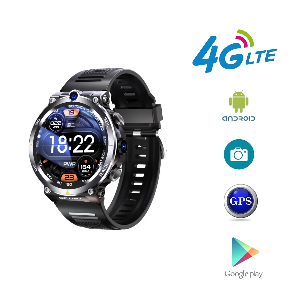 مُراقبة ذكية H10: تقييم شامل لساعة ذكية 4G متكاملة بدعم GPS وNFC واتصال واتساب عبر الإنترنت