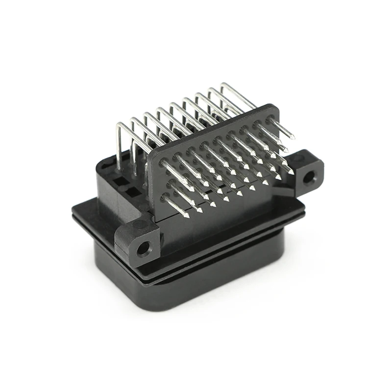 6437288-1 AMP series automotive waterproof connector wiring harness connector 34 pin 3 card slot bent pin seat