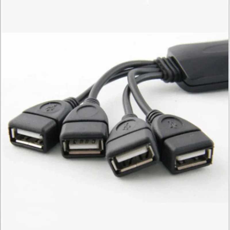 1 Male To 4 Female USB HUB Splitter extend cable USB 2.0 Extension Line Data Cable Power Adapter Socket Converter USB 2.0 Cable