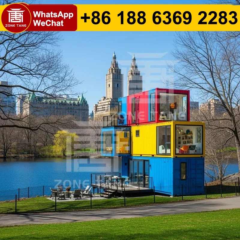 

Dormitory Mobile House Earthquake Resistant Flat Pack House Space Saving Design Wind Resistance Kit Homes Long Life Convenient